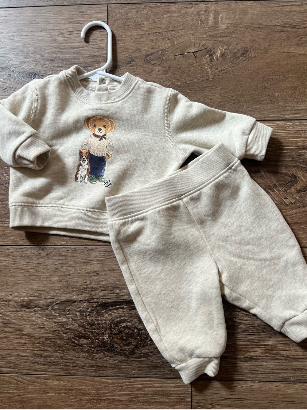 Baby boy Polo Bear Sweatshirt & Trouser Set